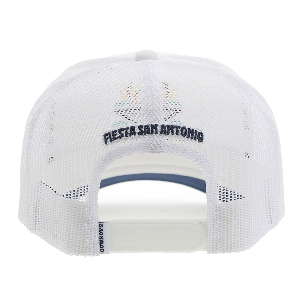 Dallas Cowboys HOOey NFL Fiesta Adjustable Trucker Hat – White on sale