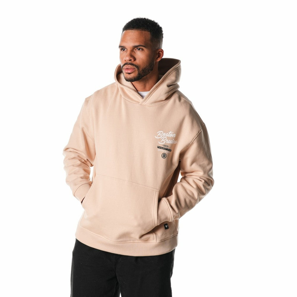 Boston Bruins The Wild Collective Unisex Pullover Hoodie Cream