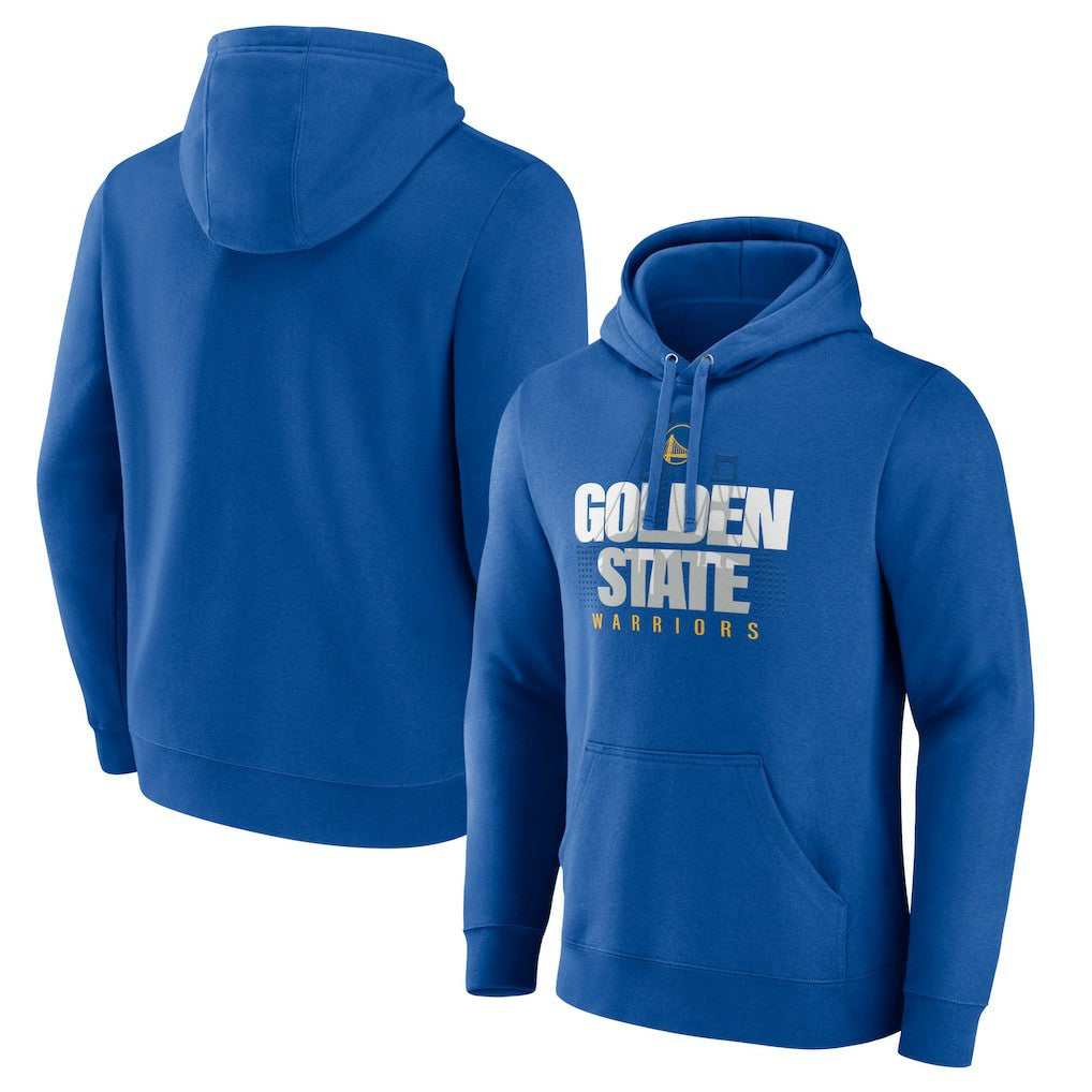 Golden State Warriors Pick & Roll Coverage Pullover Hoodie - Royal sale