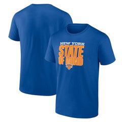 New York Knicks Pick & Roll Coverage T-Shirt - Blue | New Era online