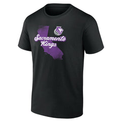 Sacramento Kings Pick & Roll Coverage T-Shirt - Black discount