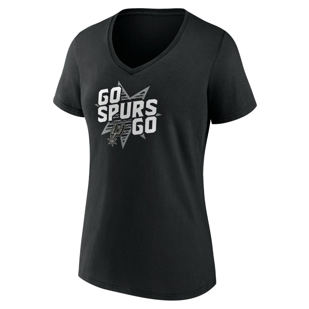 San Antonio Spurs Pick & Roll Coverage V-Neck T-Shirt - Black discount