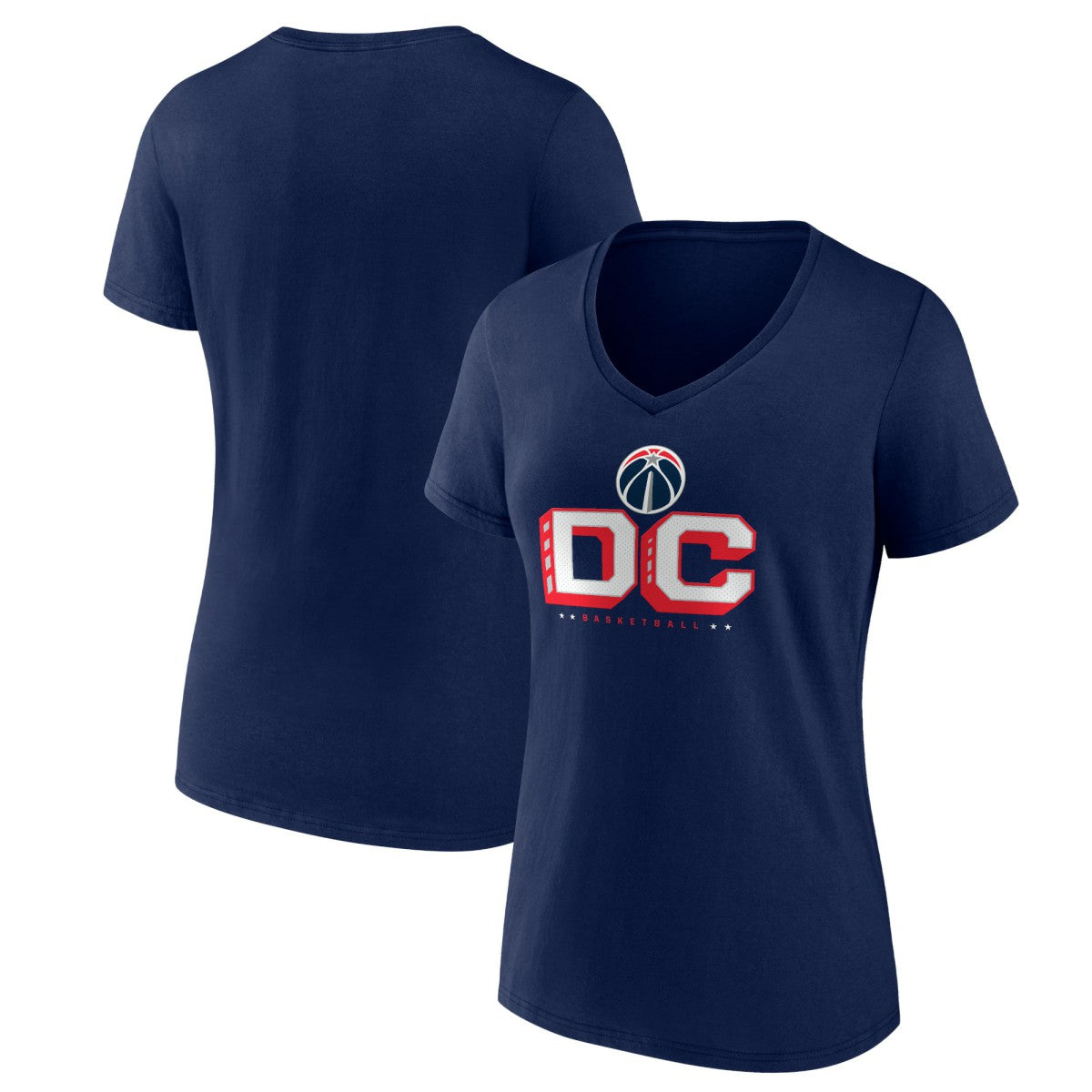 Washington Wizards Pick & Roll Coverage V-Neck T-Shirt - Navy discount