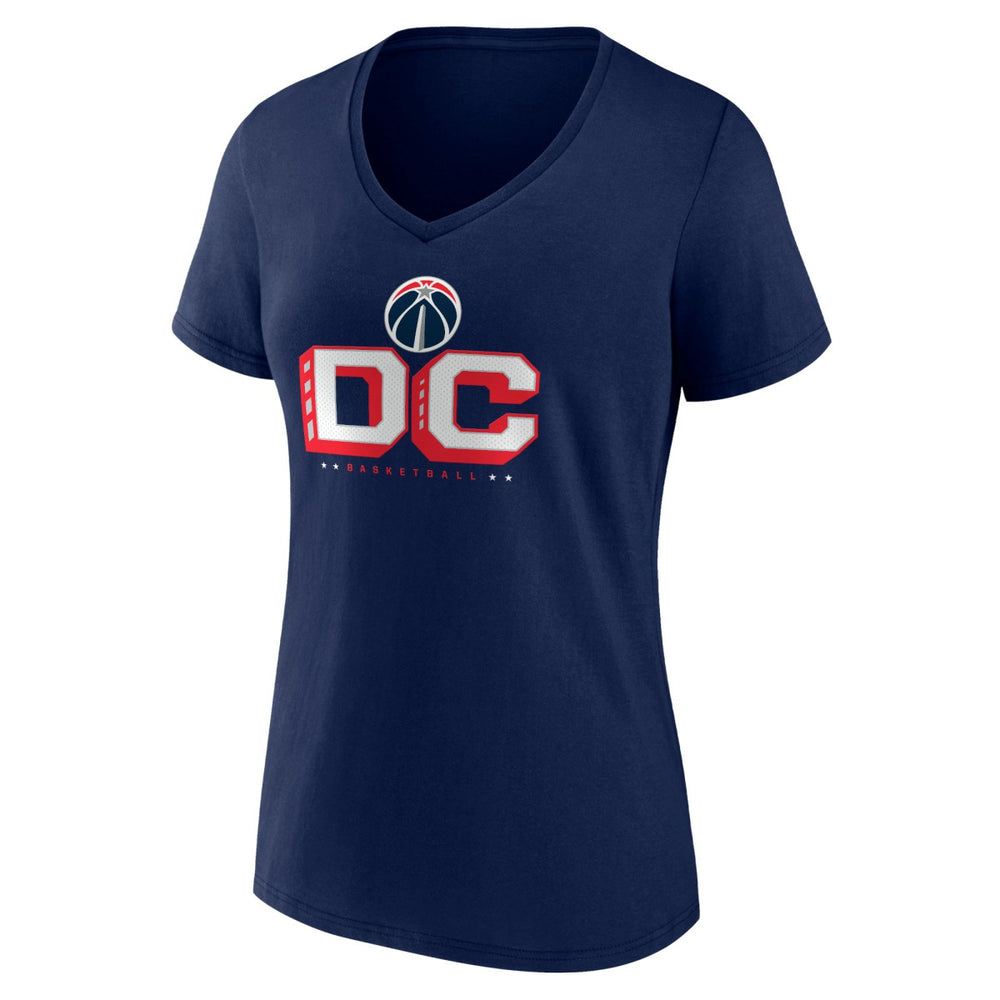 Washington Wizards Pick & Roll Coverage V-Neck T-Shirt - Navy discount