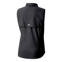 Pittsburgh Steelers Women's PFG Tamiami Omni-Shade Sleeveless Button-Up Shirt - Black online