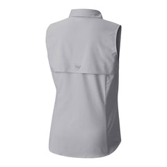 Arizona Cardinals Women's PFG Tamiami Omni-Shade Sleeveless Button-Up Shirt - Gray outlet