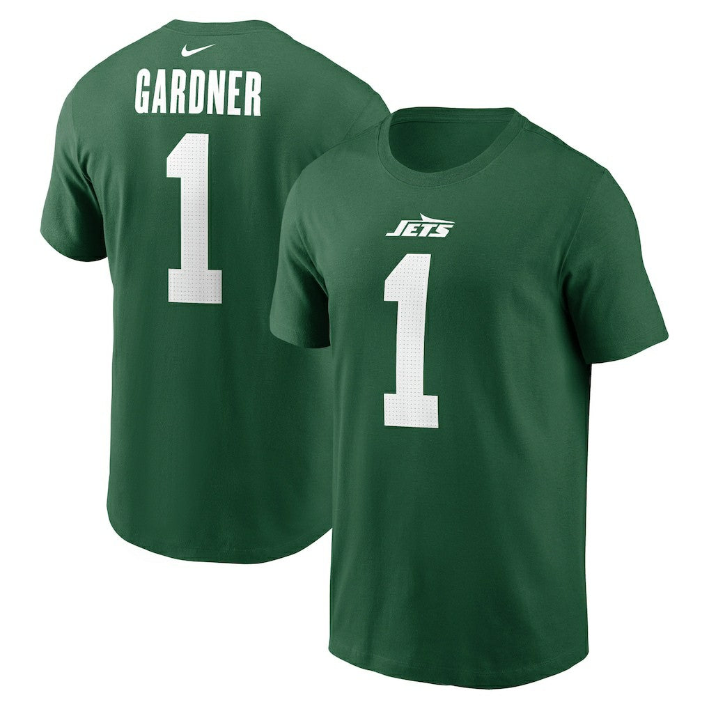 Sauce Gardner New York Jets Name & Number T-Shirt - Green | Nike discount