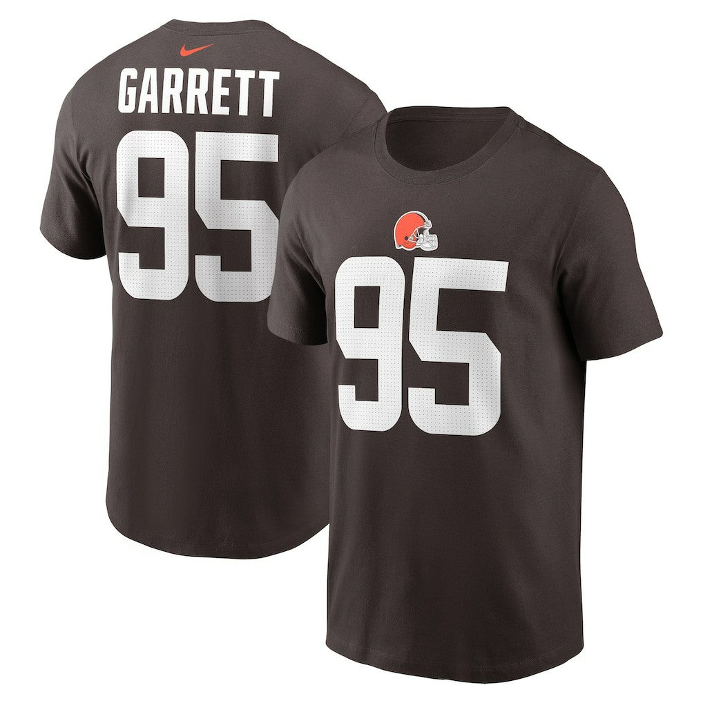 Myles Garrett Cleveland Browns Player Name & Number T-Shirt - Brown | Nike outlet