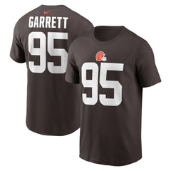 Myles Garrett Cleveland Browns Player Name & Number T-Shirt - Brown | Nike outlet