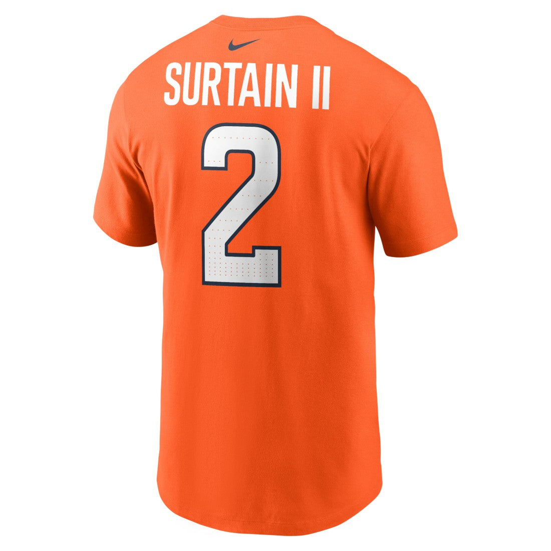 Patrick Surtain II Denver Broncos Name & Number T-Shirt - Orange | Nike for sale