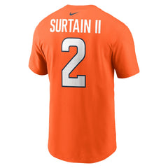Patrick Surtain II Denver Broncos Name & Number T-Shirt - Orange | Nike for sale