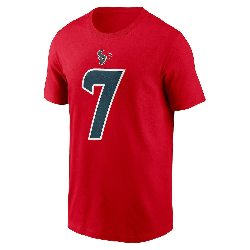 C.J. Stroud Houston Texans Player Name & Number T-Shirt - Red | Nike cheap