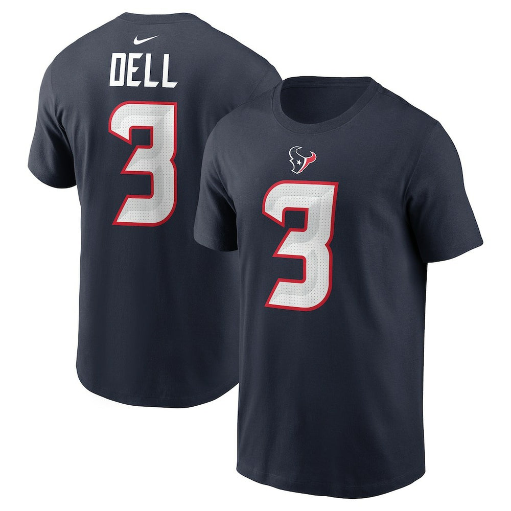 Tank Dell Houston Texans Player Name & Number T-Shirt - Navy | Nike sale