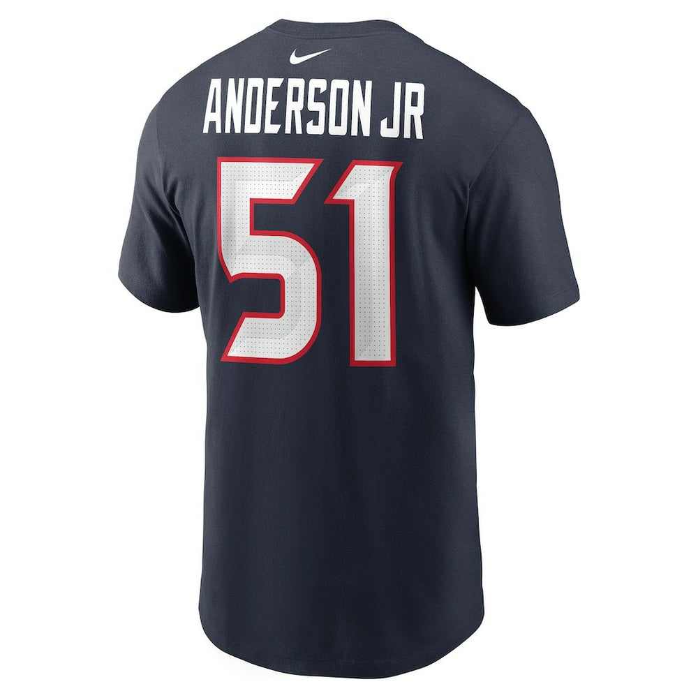 Will Anderson Jr. Houston Texans Player Name & Number T-Shirt - Navy | Nike sale