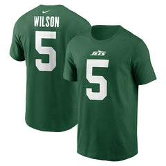 Garrett Wilson New York Jets Name & Number T-Shirt - Green | Nike discount