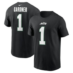 Ahmad Sauce Gardner New York Jets Name & Number T-Shirt - Black | Nike outlet