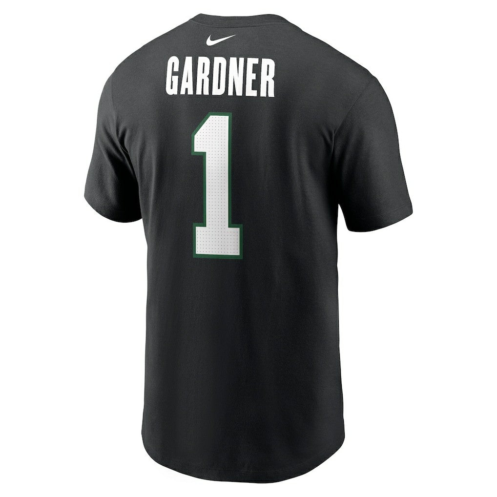 Ahmad Sauce Gardner New York Jets Name & Number T-Shirt - Black | Nike outlet