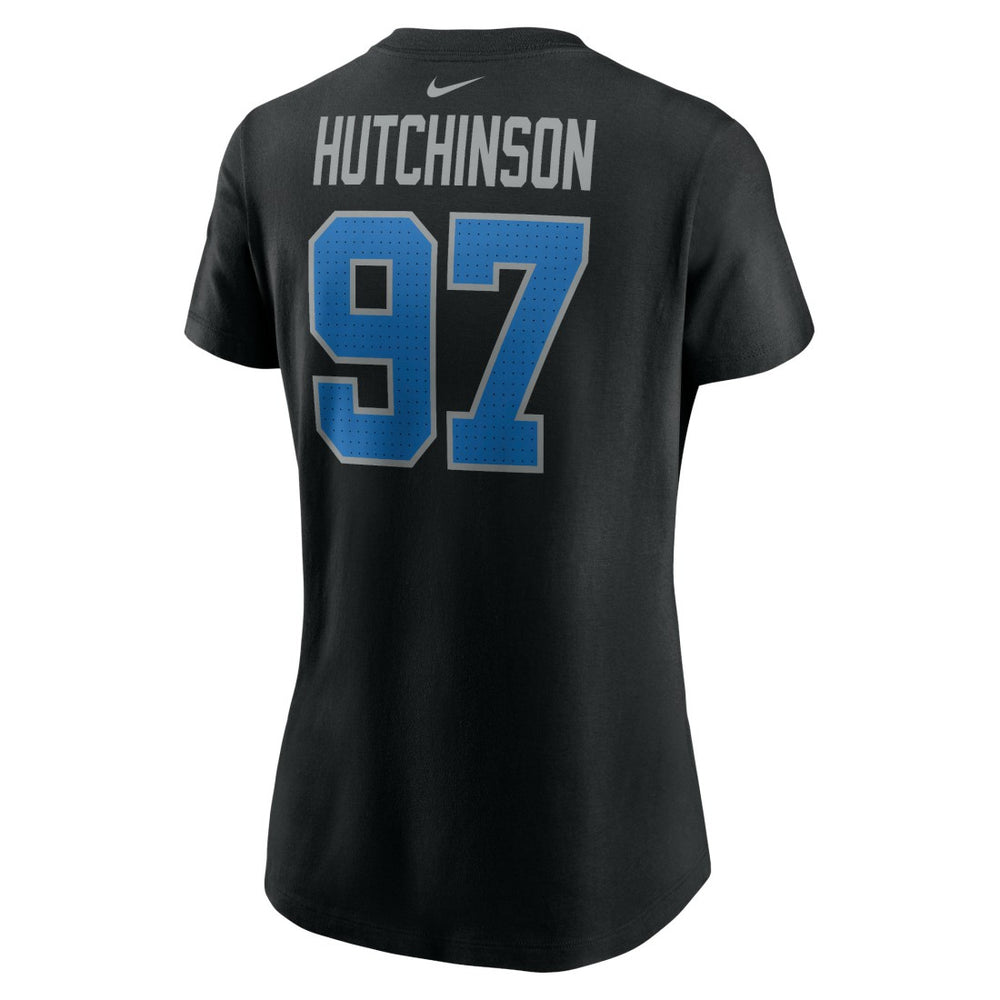 Aidan Hutchinson Detroit Lions Women's Player Name & Number T-Shirt - Black | Nike online