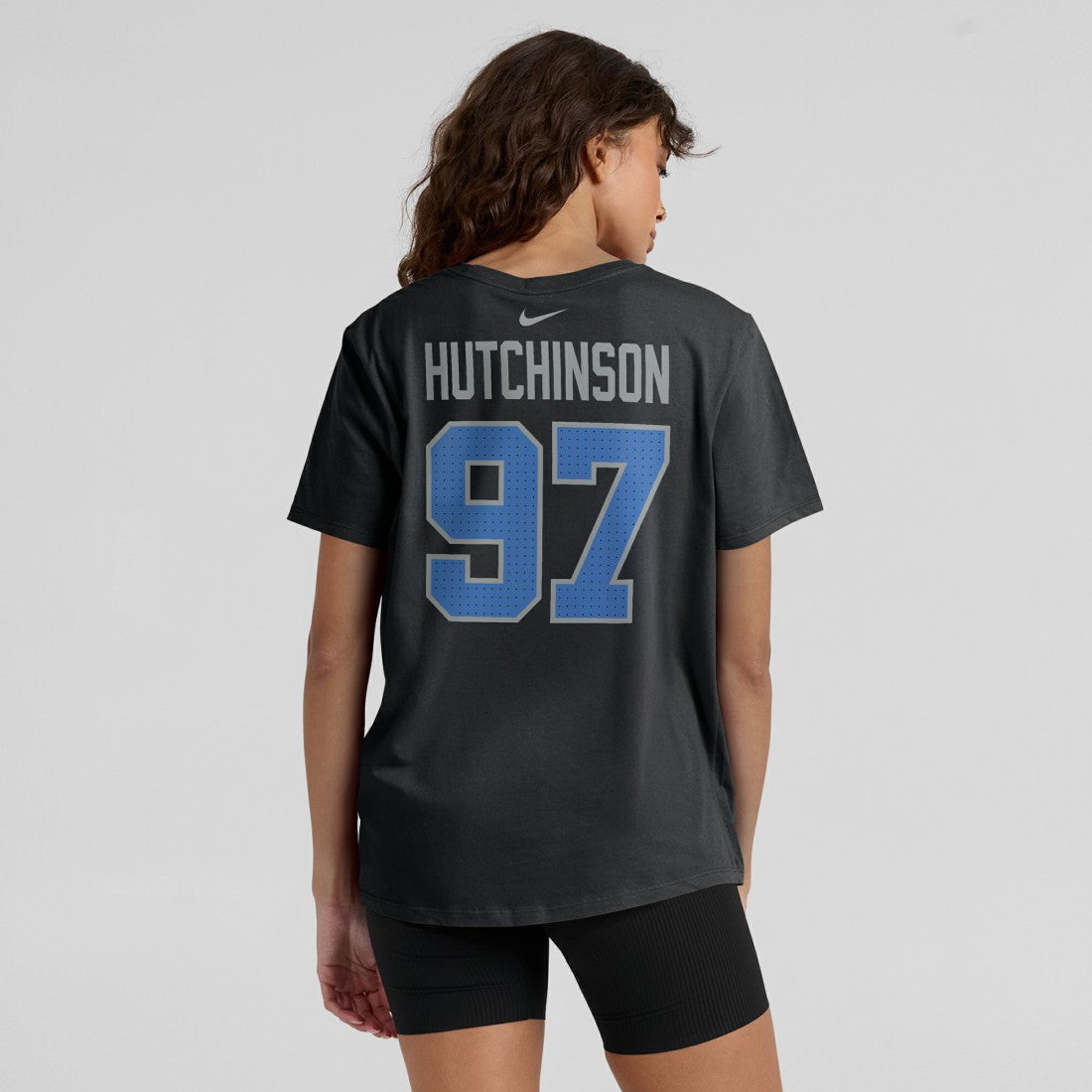 Aidan Hutchinson Detroit Lions Women's Player Name & Number T-Shirt - Black | Nike online