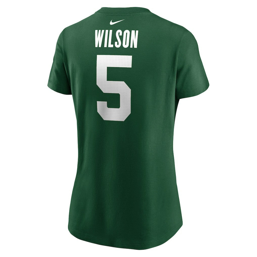 Garrett Wilson New York Jets Women's Player Name & Number T-Shirt - Green | Nike online