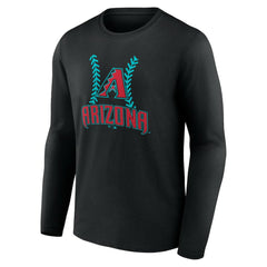 Corbin Carroll Arizona Diamondbacks Name & Number Fastball Long Sleeve T-Shirt - Black