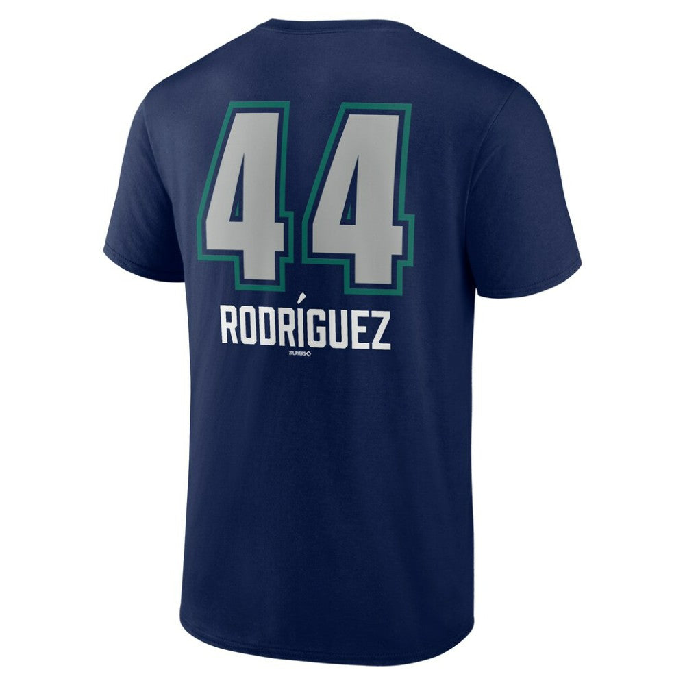 Julio Rodríguez Seattle Mariners Name & Number Fastball T-Shirt - Navy