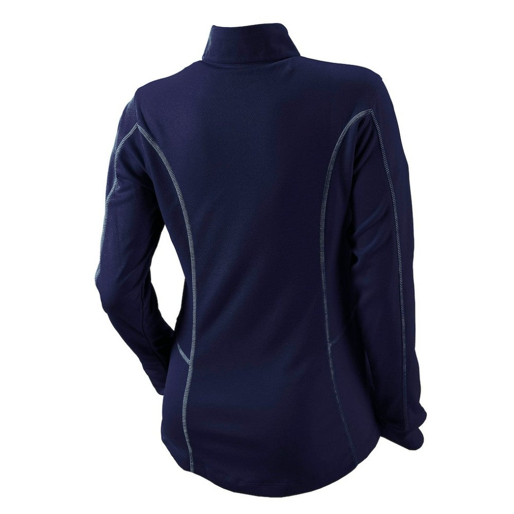 Los Angeles Angels Women's Omni-Wick Shotgun Quarter-Zip Pullover Top - Navy | Columbia