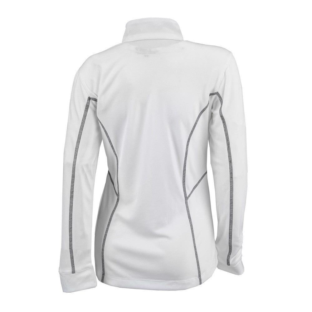 Kansas City Royals Women's Omni-Wick Shotgun Quarter-Zip Pullover Top - White | Columbia
