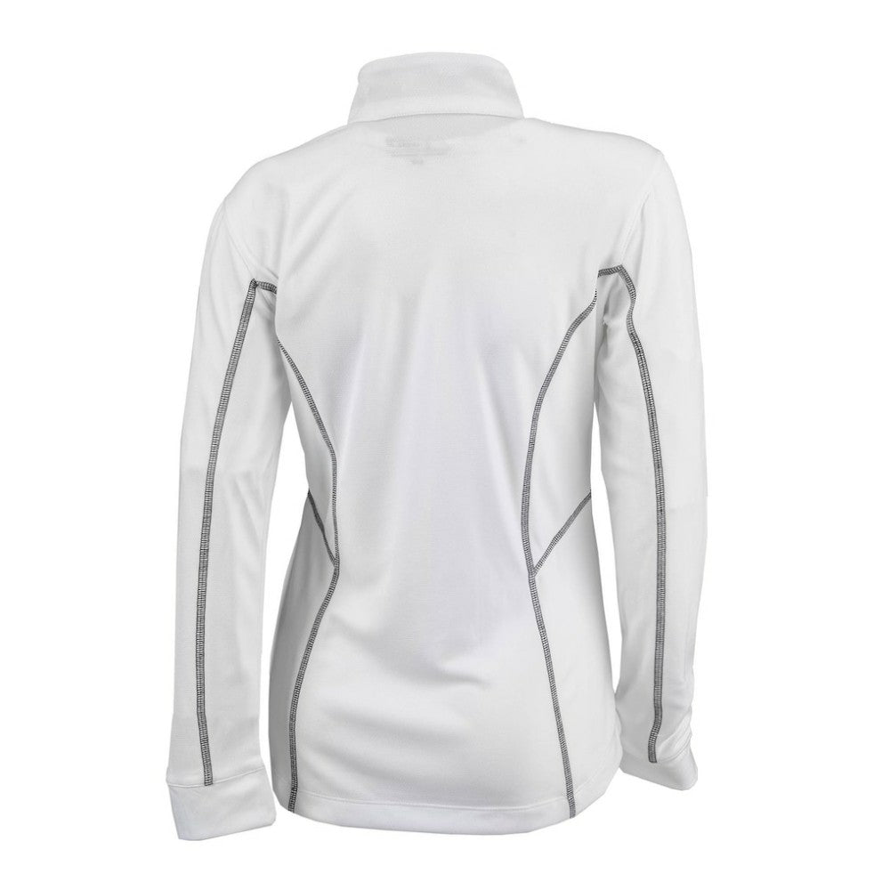 Athletics Women's Omni-Wick Shotgun Quarter-Zip Pullover Top - White | Columbia