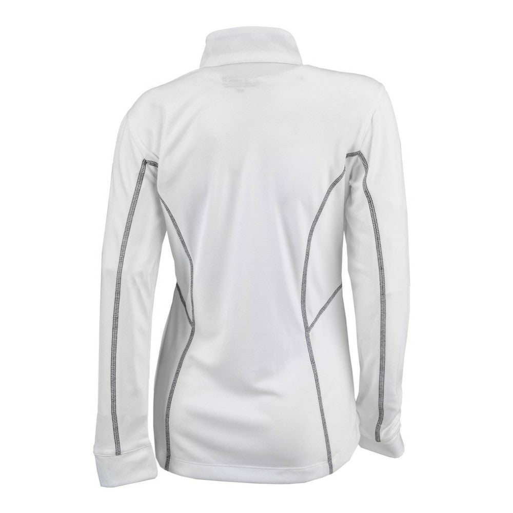 Colorado Rockies Women's Omni-Wick Shotgun Quarter-Zip Pullover Top - White | Columbia