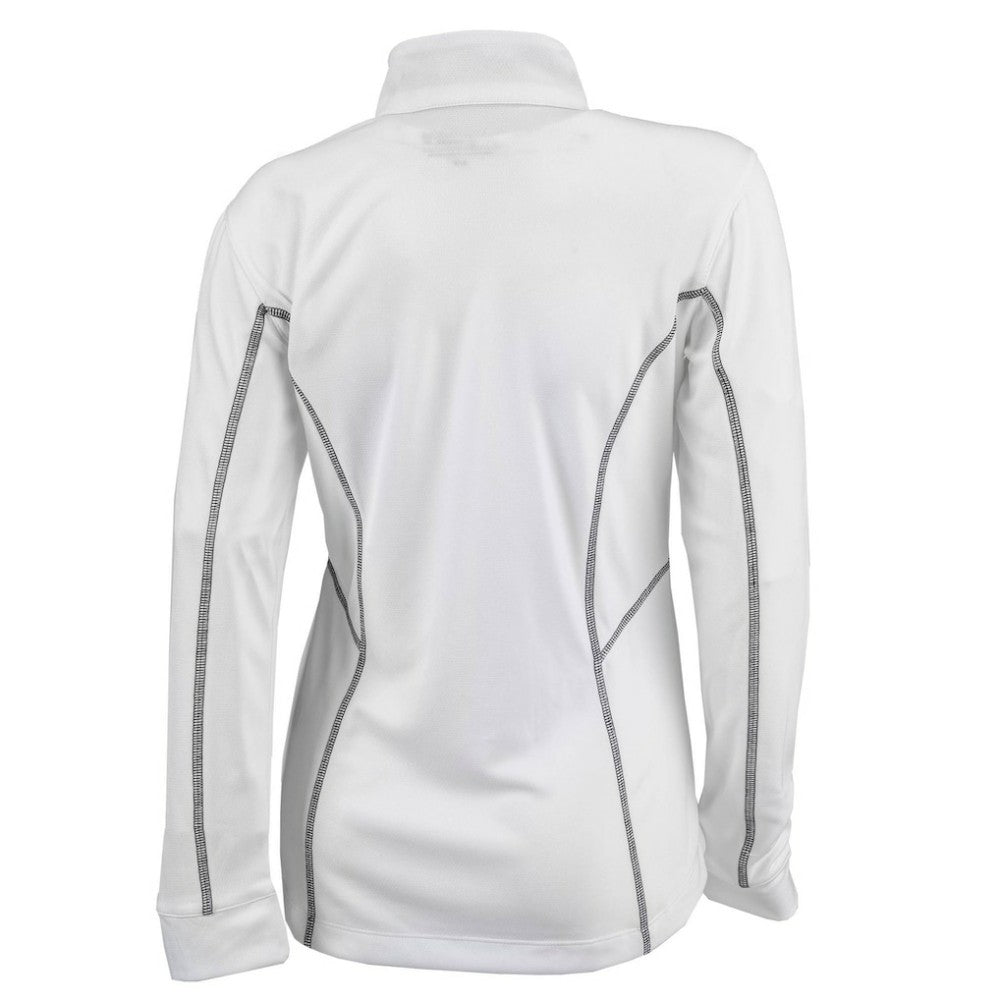 Tampa Bay Rays Women's Omni-Wick Shotgun Quarter-Zip Pullover Top - White | Columbia
