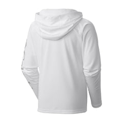 Los Angeles Dodgers Youth Terminal Tackle Long Sleeve Hoodie T-Shirt - White | Columbia