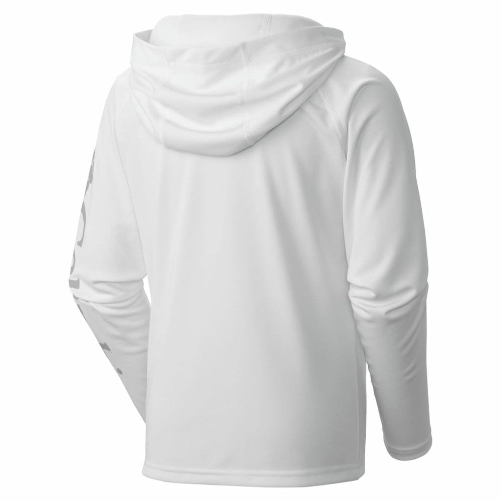 San Francisco Giants Youth Terminal Tackle Long Sleeve Hoodie T-Shirt - White | Columbia