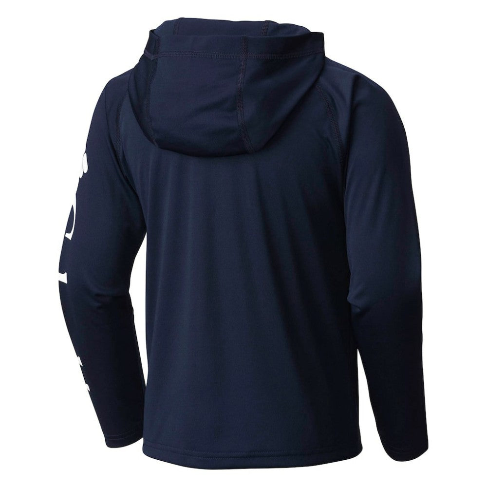 Seattle Mariners Youth Terminal Tackle Long Sleeve Hoodie T-Shirt - Navy | Columbia