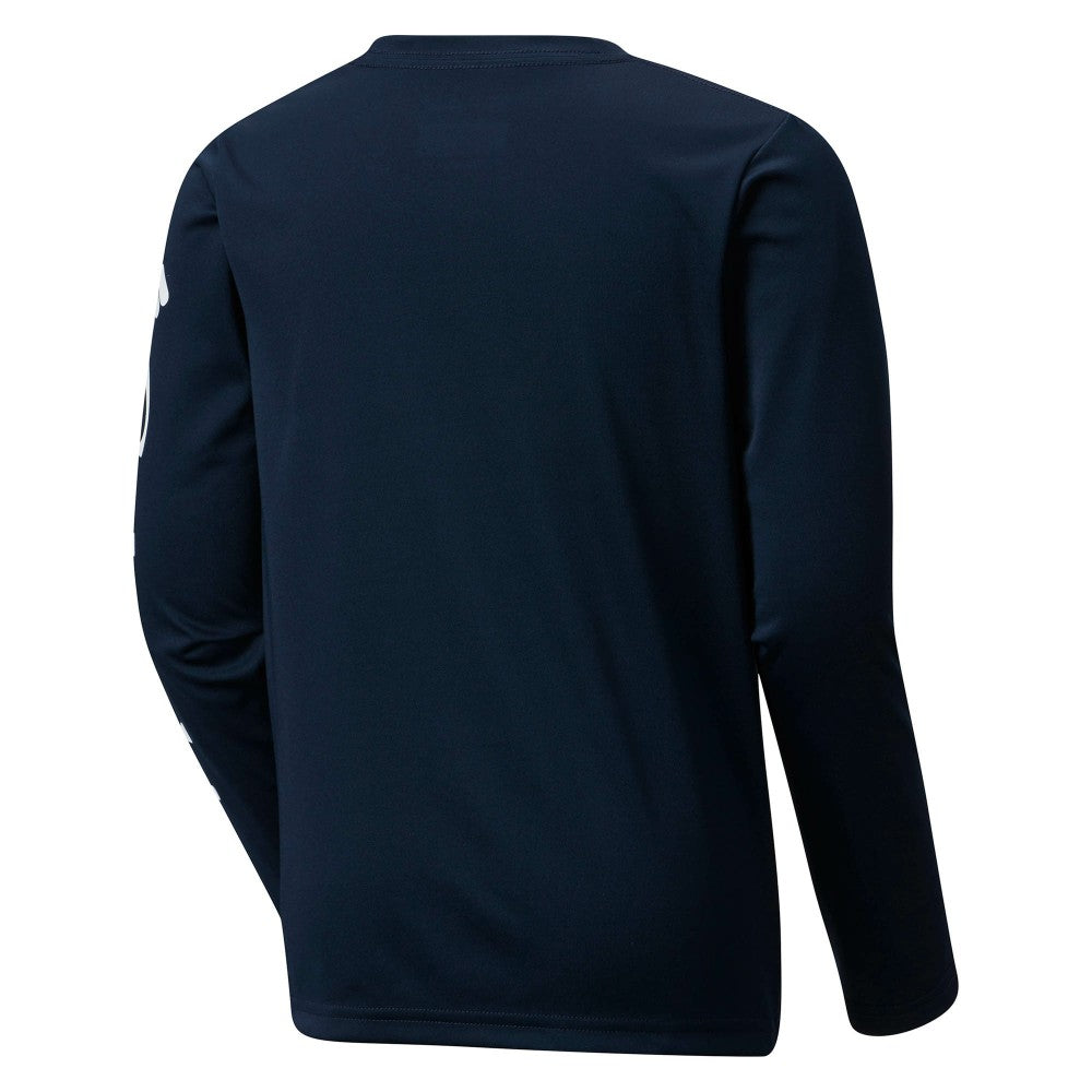 Milwaukee Brewers Youth Terminal Tackle Long Sleeve T-Shirt - Navy | Columbia