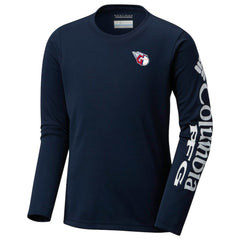 Cleveland Guardians Youth Terminal Tackle Long Sleeve T-Shirt - Navy | Columbia