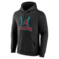 Ketel Marte Arizona Diamondbacks Name & Number Fastball Pullover Hoodie - Black