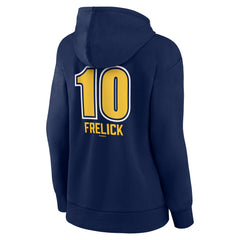 Sal Frelick Milwaukee Brewers Women's Name & Number Fastball Pullover Hoodie - Navy