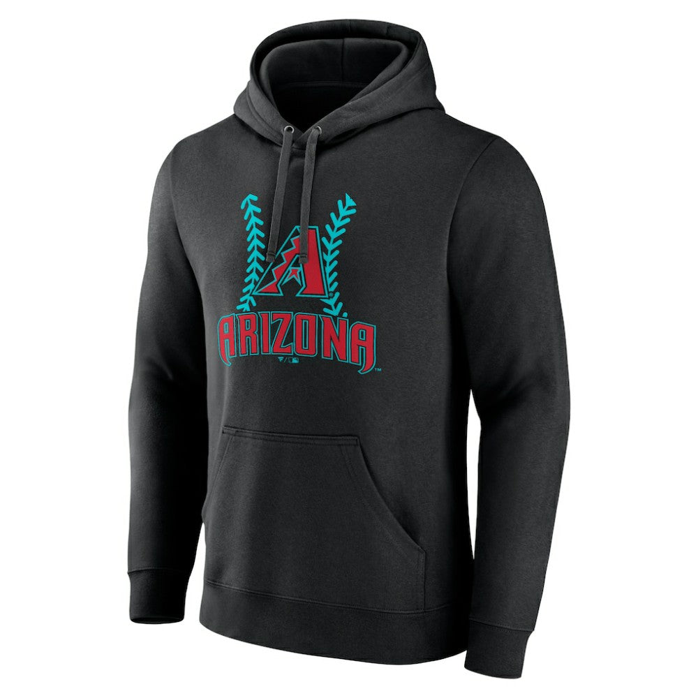 Zac Gallen Arizona Diamondbacks Name & Number Fastball Pullover Hoodie - Black