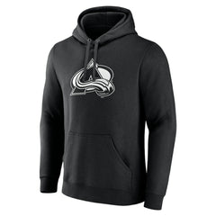 Colorado Avalanche Personalized Name & Number Monochrome Pullover Hoodie Black