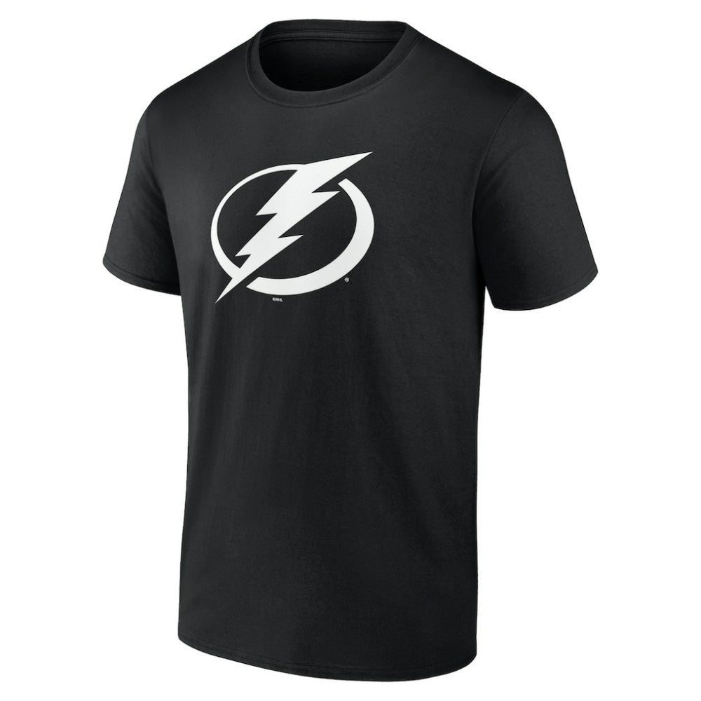 Tampa Bay Lightning Personalized Name & Number Monochrome T-Shirt Black