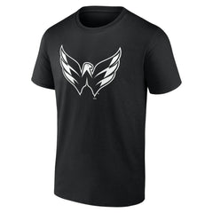 Washington Capitals Personalized Name & Number Monochrome T-Shirt Black