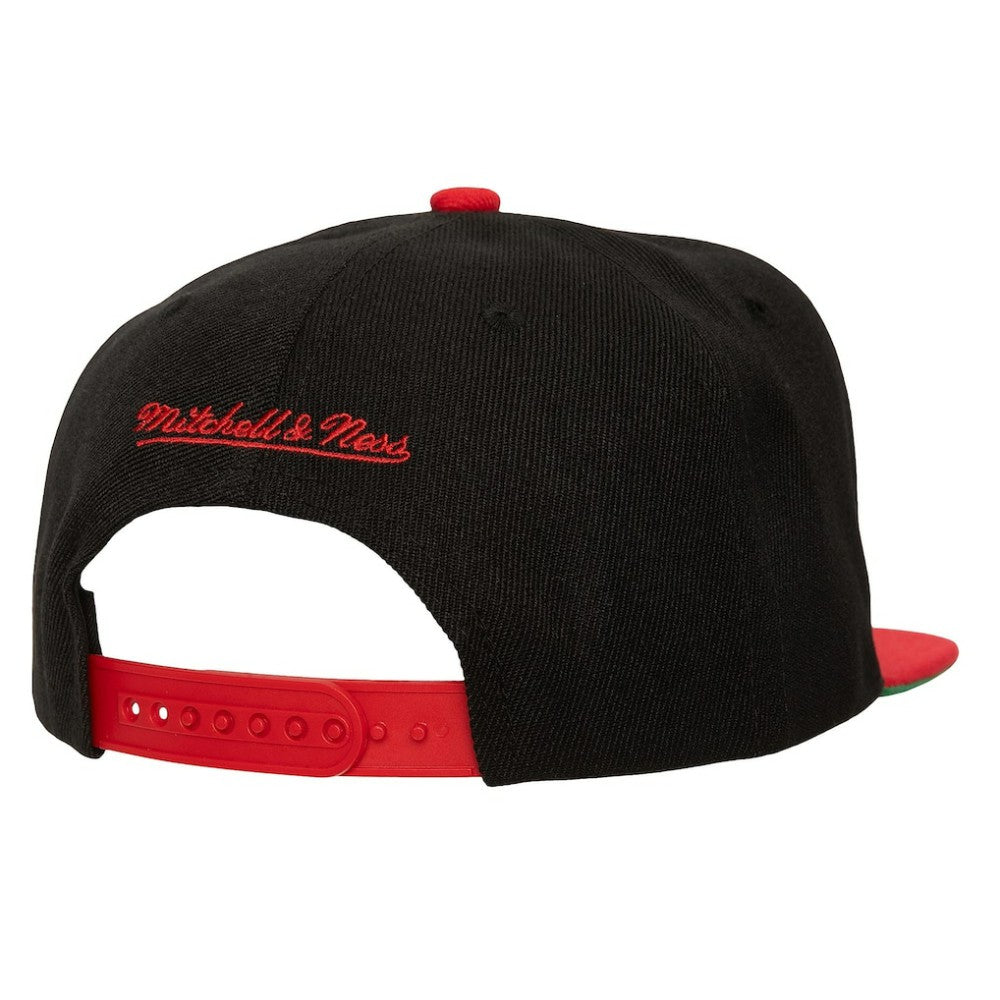 Philadelphia Phillies Rise Up Snapback Hat - Black | Mitchell & Ness