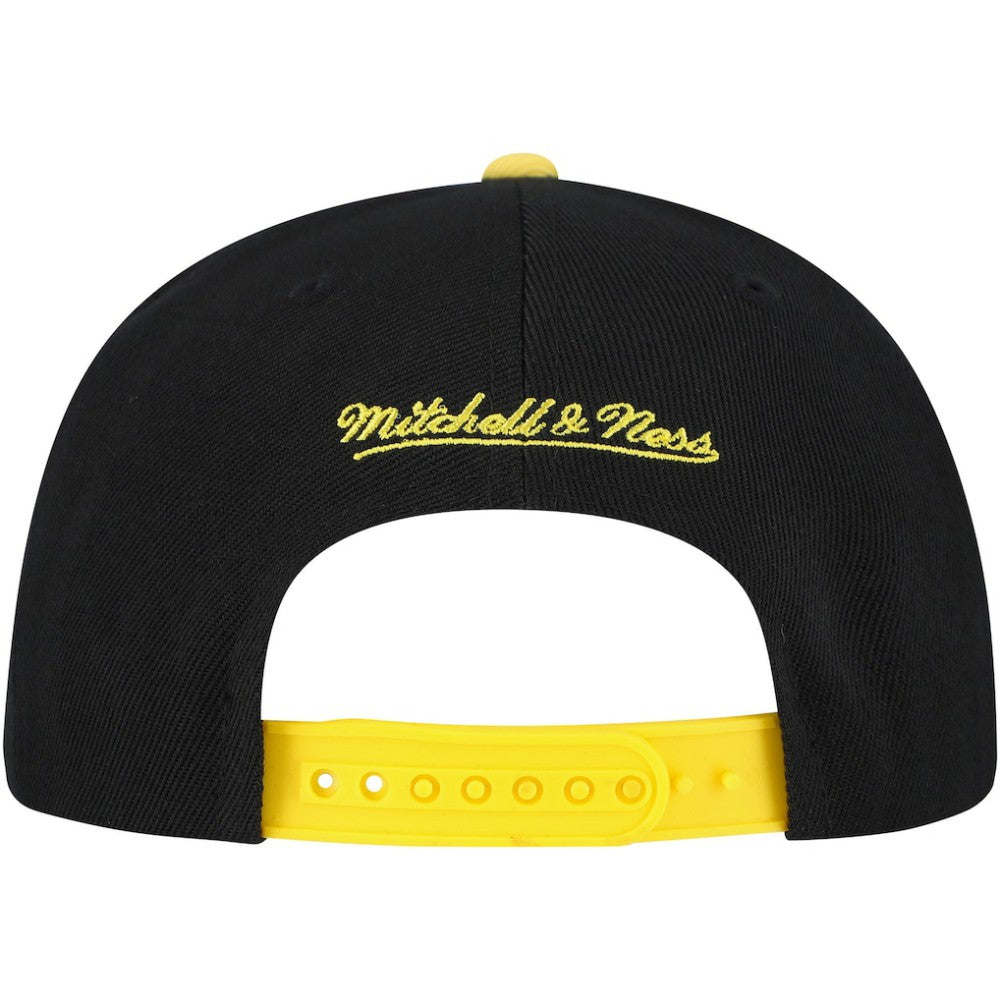 Pittsburgh Pirates Rise Up Snapback Hat - Black | Mitchell & Ness