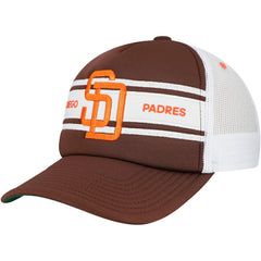 San Diego Padres Sideline Trucker Adjustable Hat - Brown