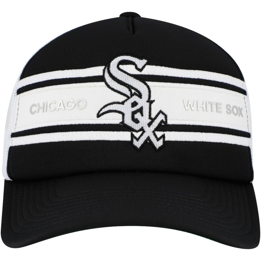 Chicago White Sox Sideline Trucker Adjustable Hat - Black