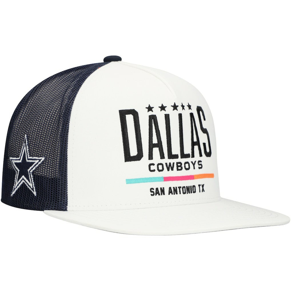Dallas Cowboys HOOey San Antonio Trucker Snapback Hat – White/Navy cheap