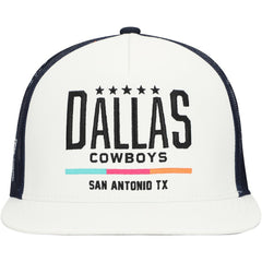 Dallas Cowboys HOOey San Antonio Trucker Snapback Hat – White/Navy cheap