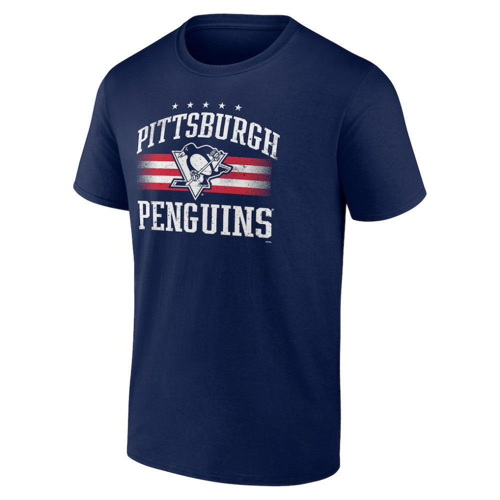 Pittsburgh Penguins Americana Team T-Shirt Navy