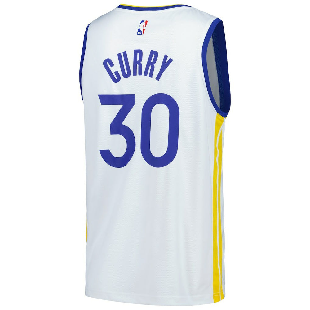 Stephen Curry Golden State Warriors Fast Break Replica Player Jersey sale - Association Editi- White | Fanatics online